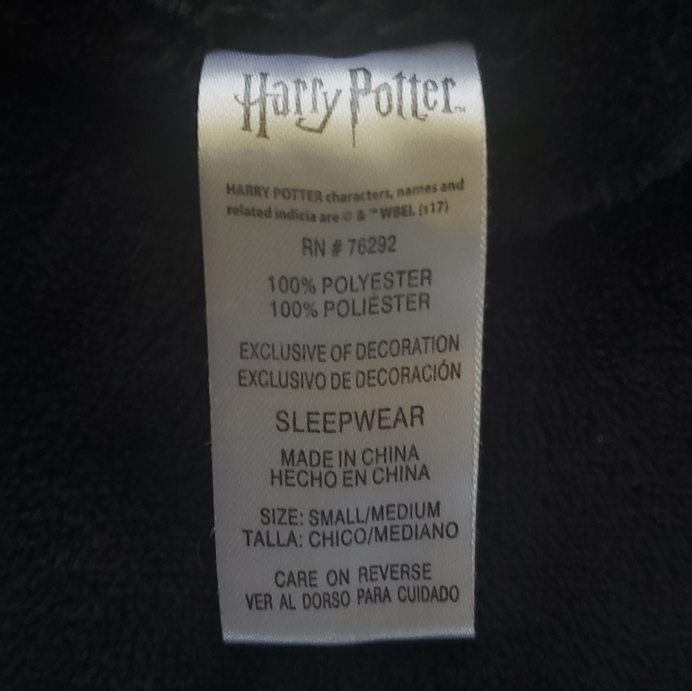 HARRY POTTER GRYFFINDOR HOODED ONSIE - S/M - Picture 11 of 13